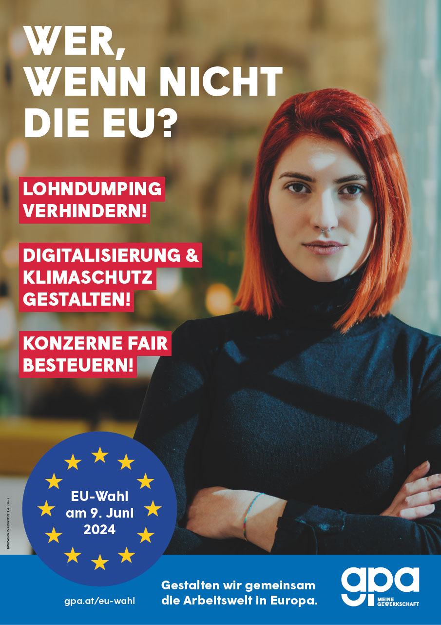 Plakat - Wer, wenn nicht die EU?