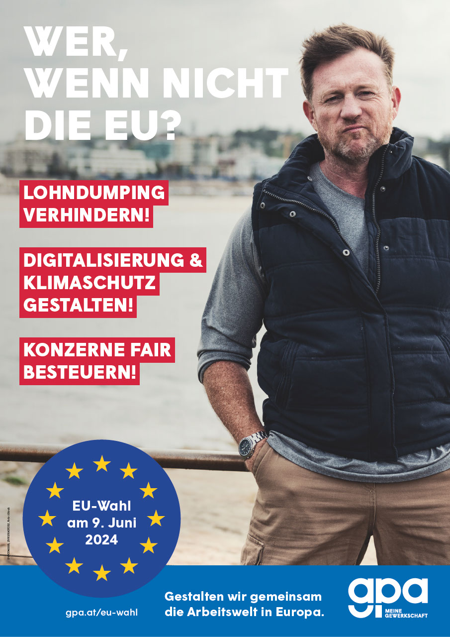 Plakat - Wer, wenn nicht die EU?