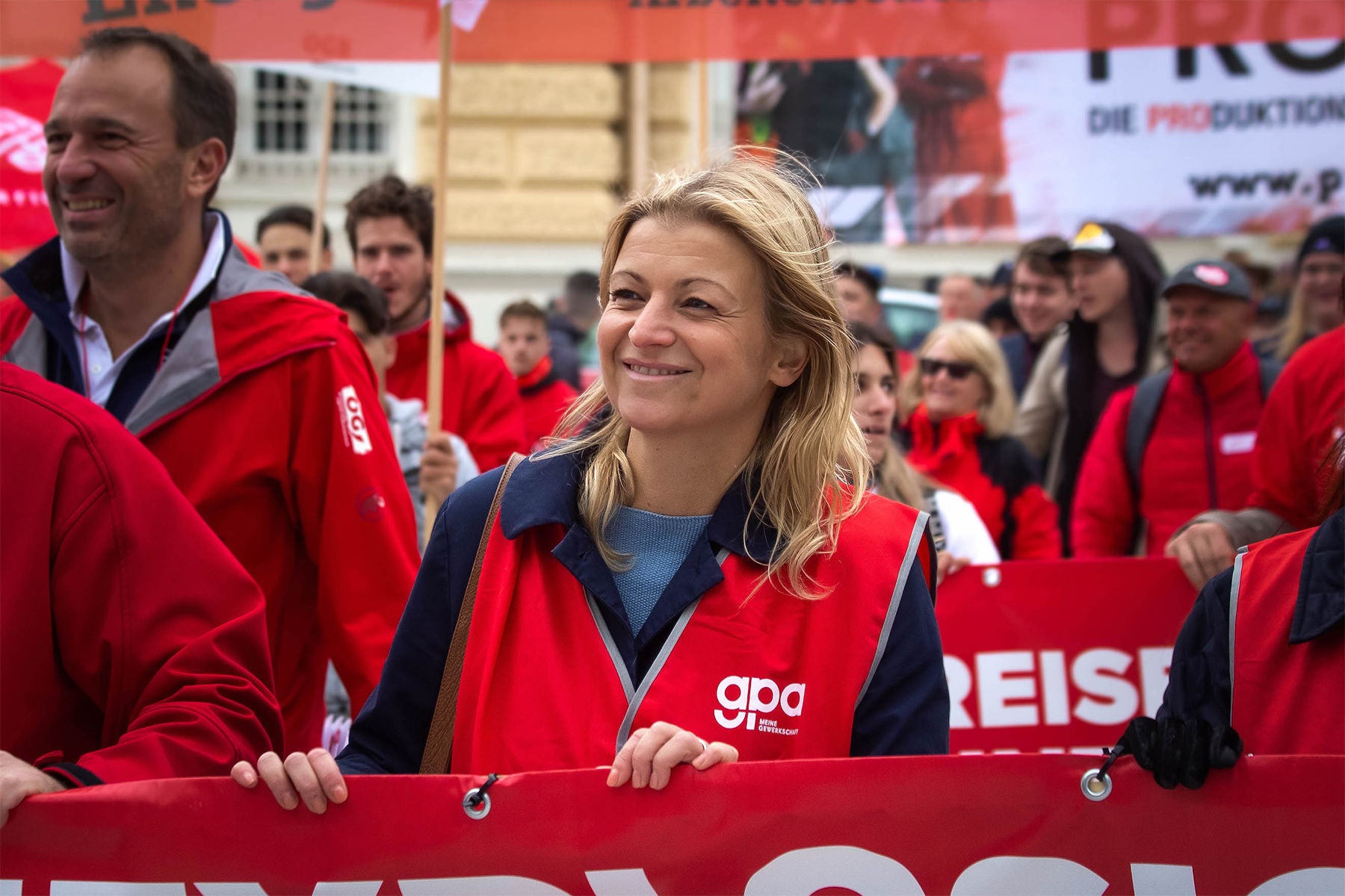 Demonstration gegen die Preisexplosion