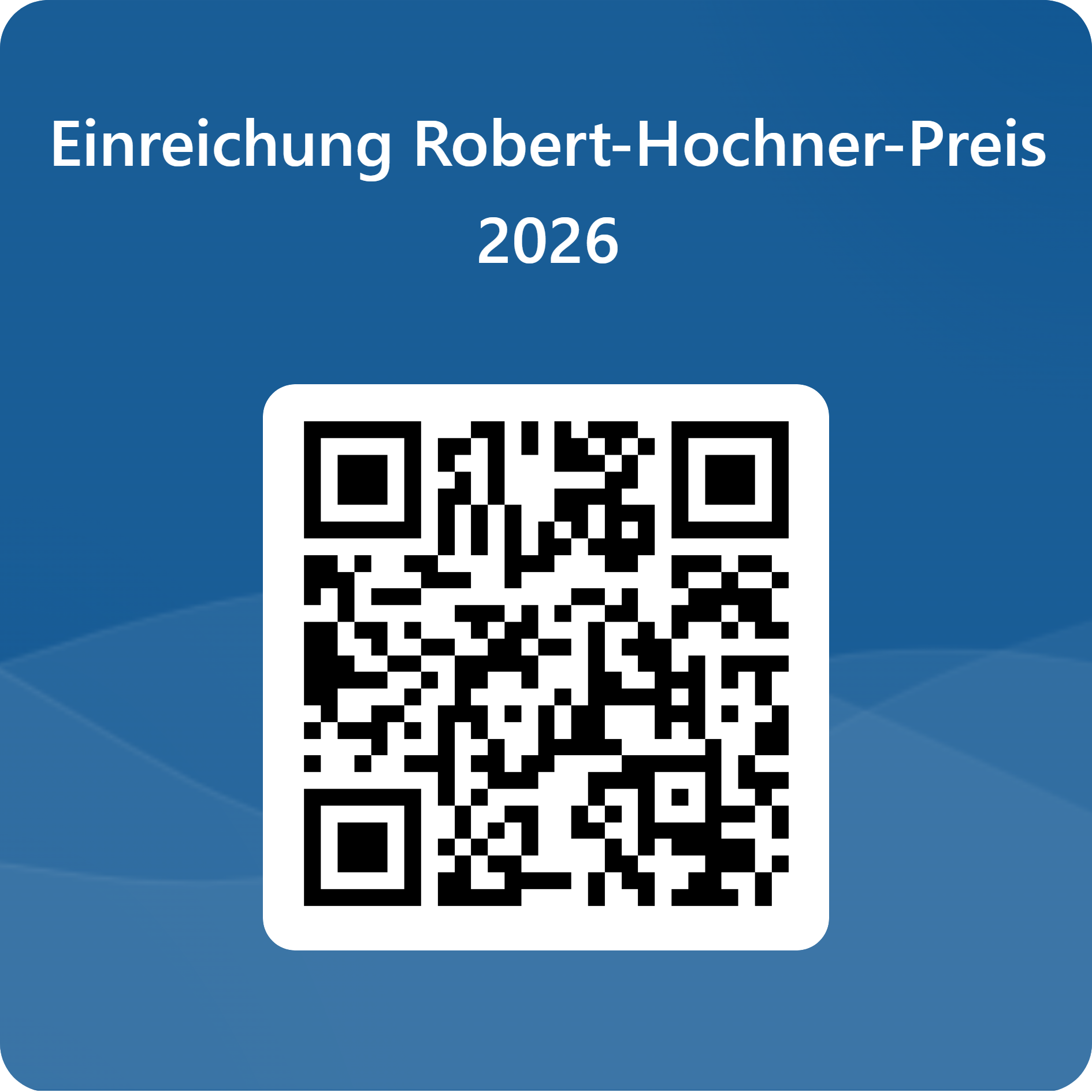 Qrcode einreichung hochner 2026