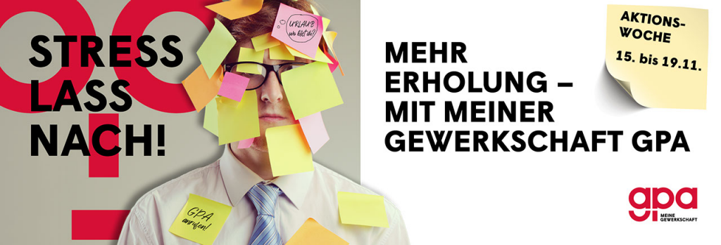 Stress lass nach!
