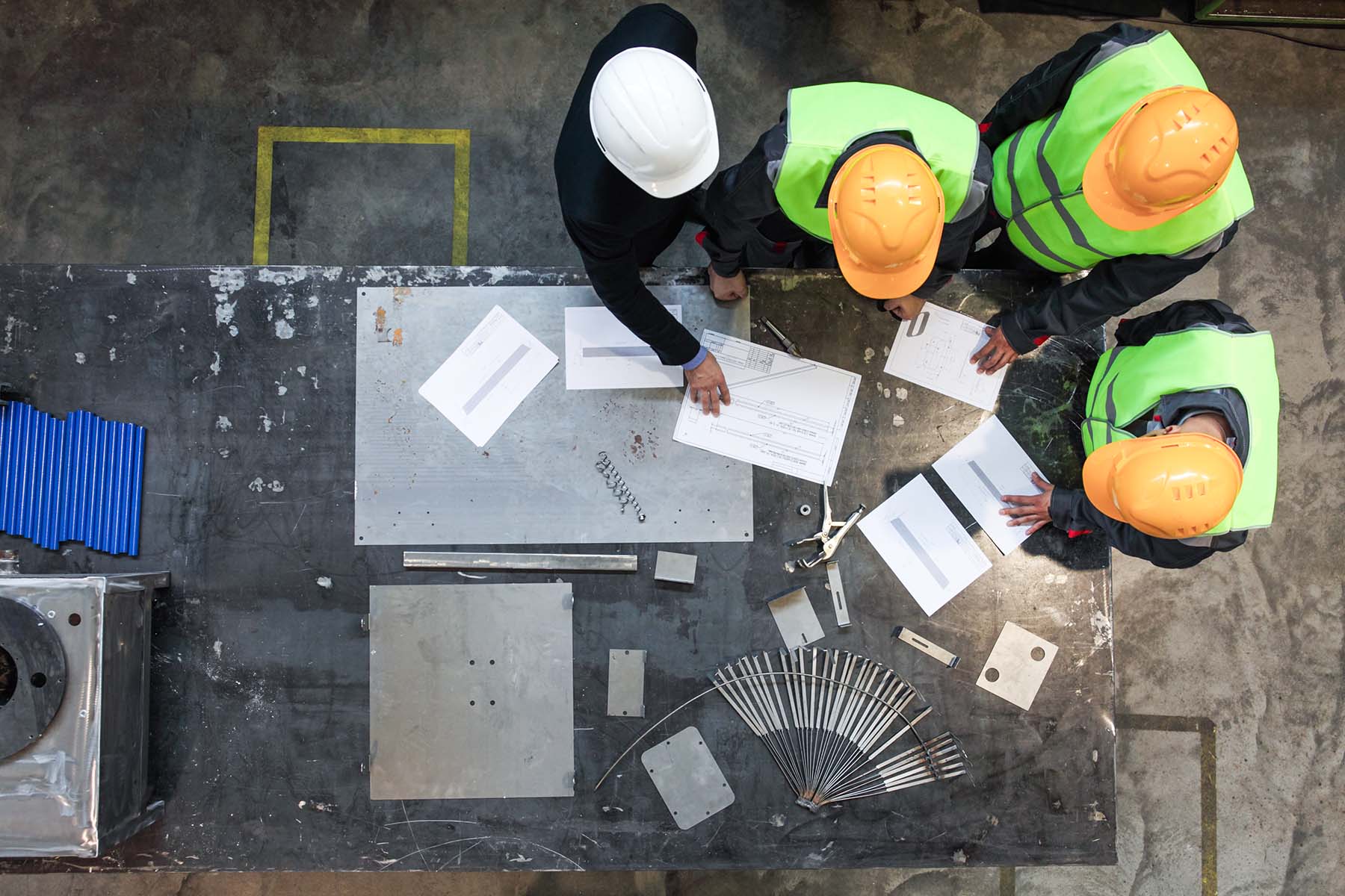 Bauindustrie und Baugewerbe