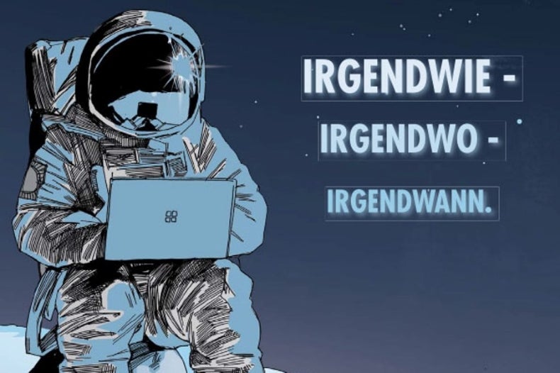 Irgendwie - Irgendwo - Irgendwann. Coverbild der Broschüre