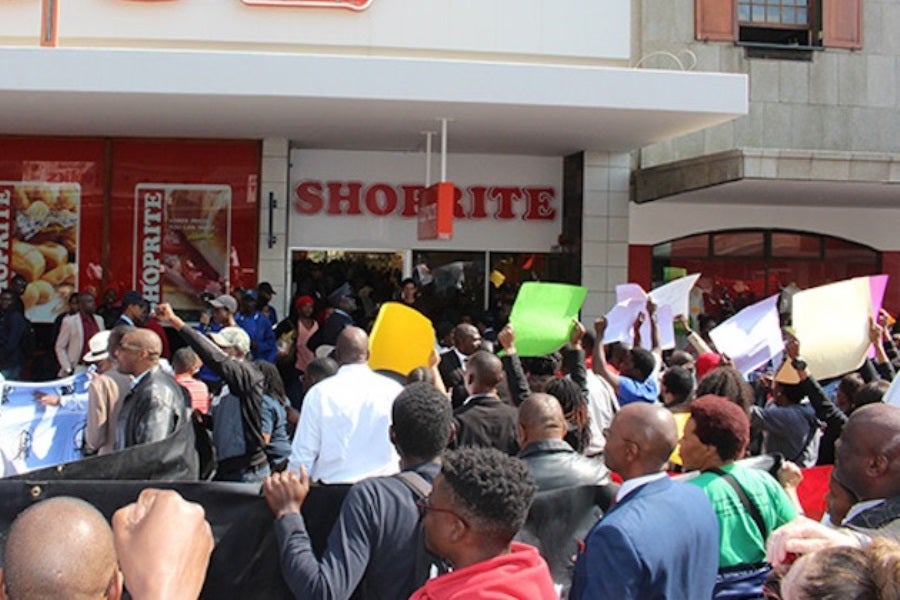 Shoprite Streik