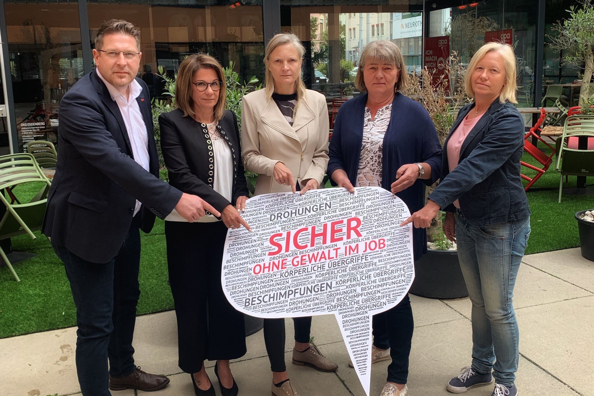 Aktionswoche Gewalt am Arbeitsplatz, Juni 2022