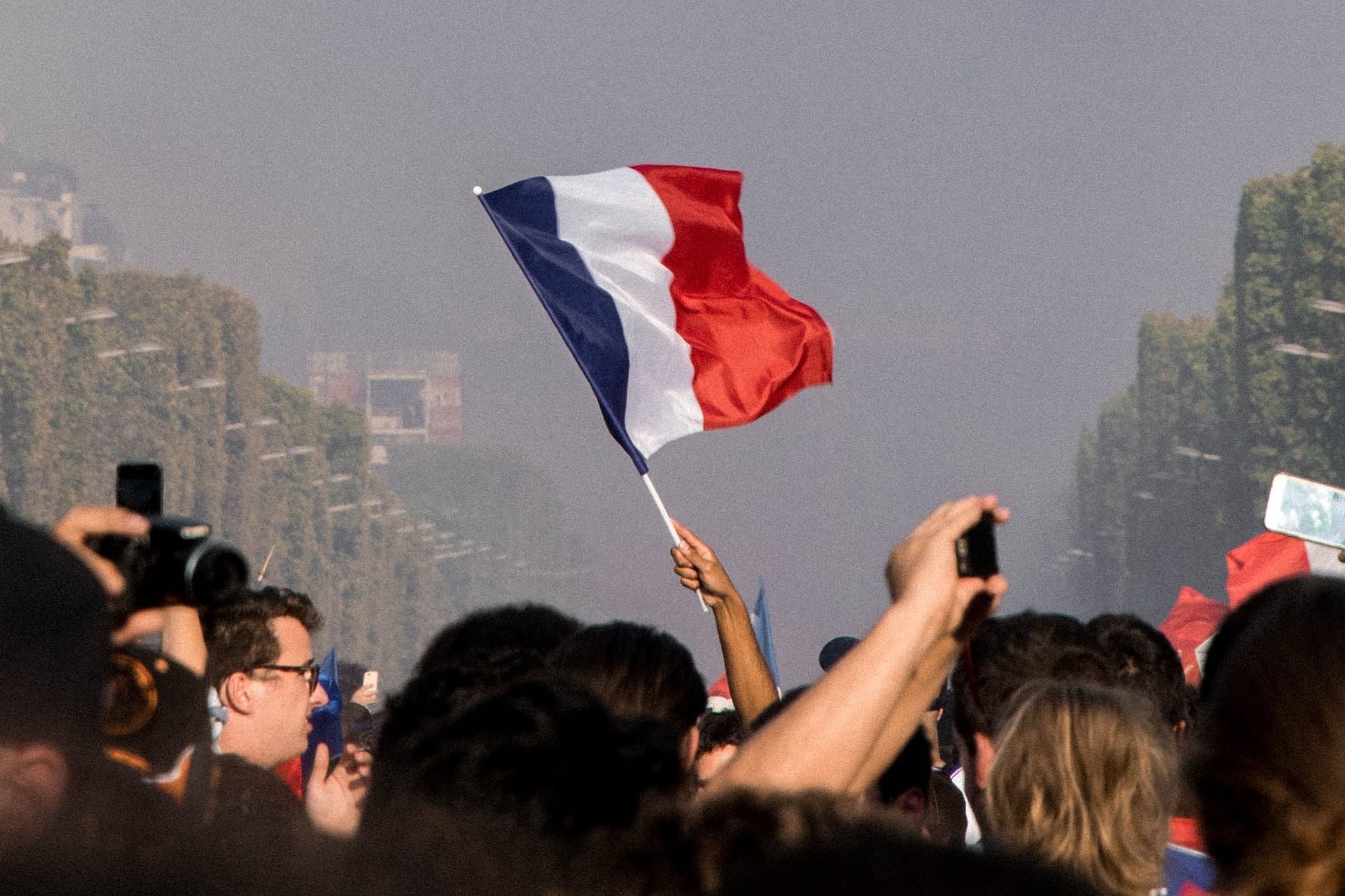 Frankreich Demo Frankreich Demo