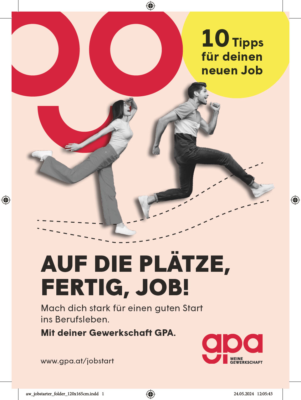 Folder - Auf die Plätze, fertig, Job!