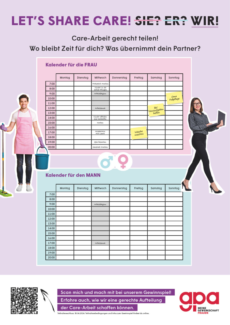 „Let’s Share Care“-Kalender