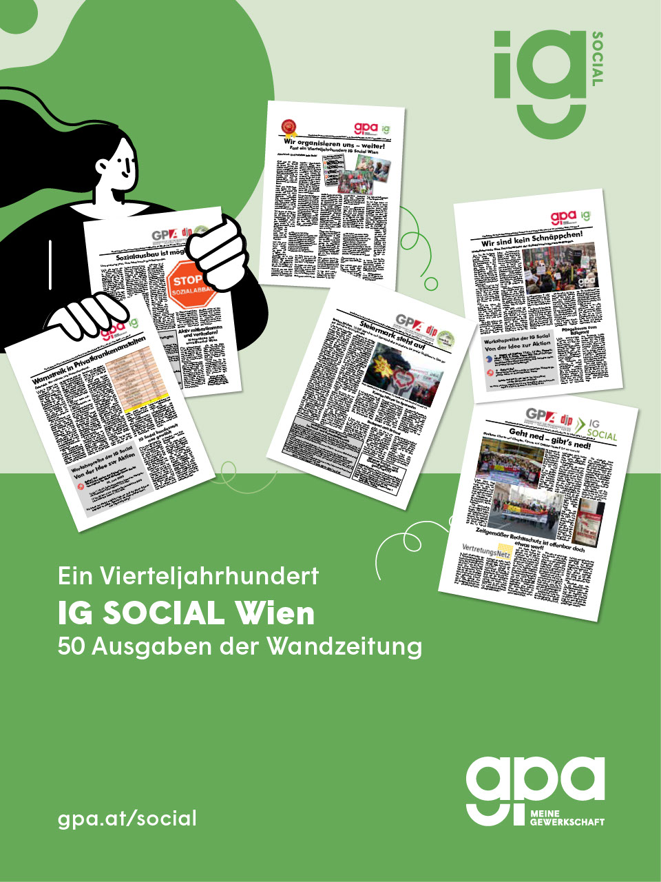 Ein Vierteljahrhundert IG SOCIAL Wien