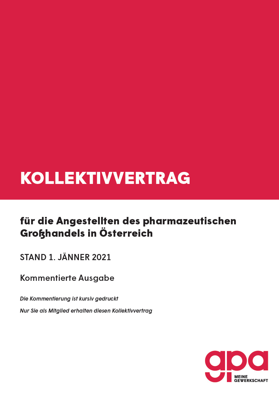 Kollektivvertrag für die Angestellten des pharmazeutischen Großhandels in Österreich