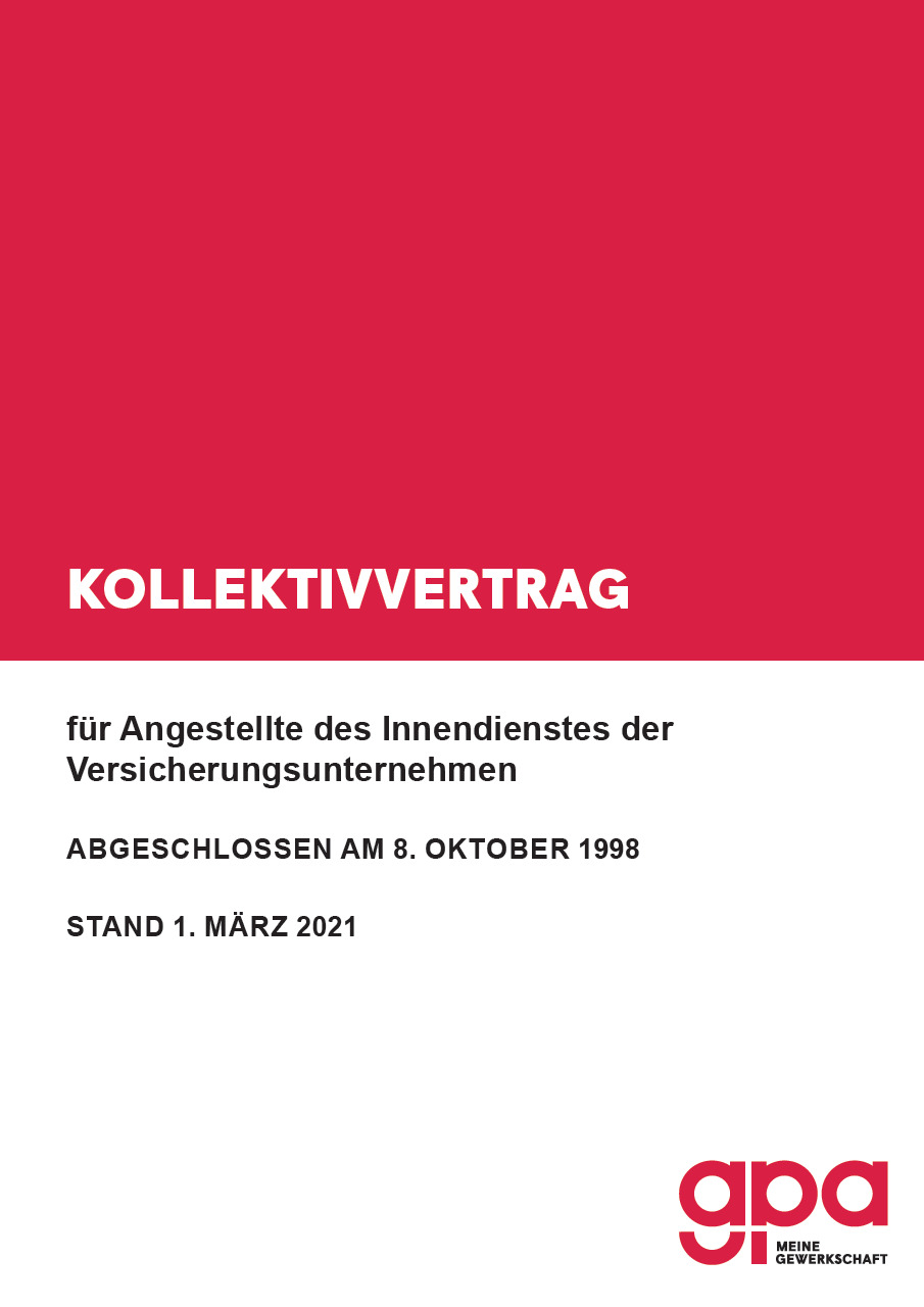 Versicherungen Innendienst Ang 2021