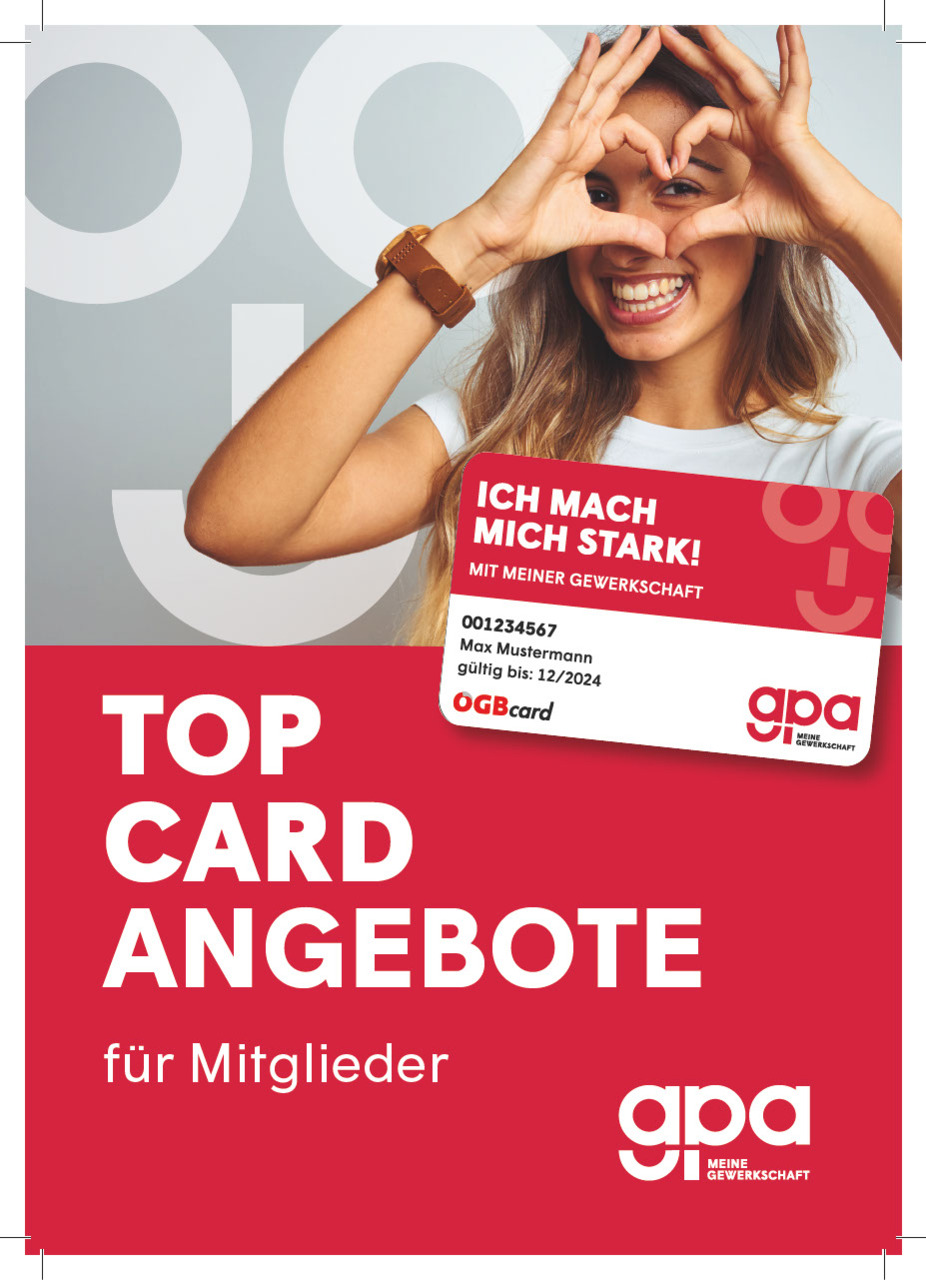 TOP CARD - ANGEBOTE FÜR MITGLIEDER