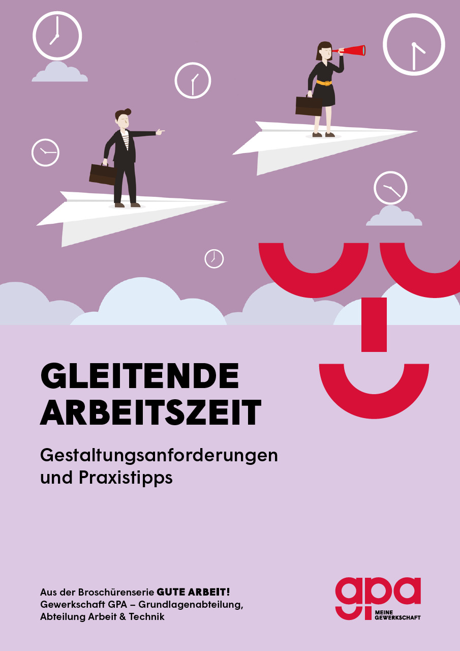 Broschüre "Gleitende Arbeitszeit"