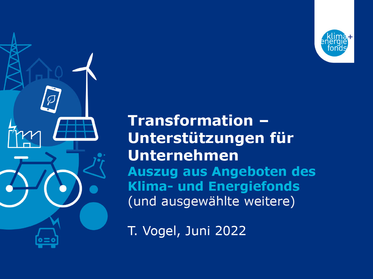 DIin Theresia Vogl, Klima- und Energiefonds, Geschäftsführerin