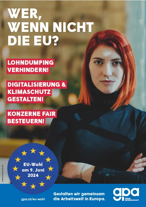 Plakat - Wer, wenn nicht die EU?