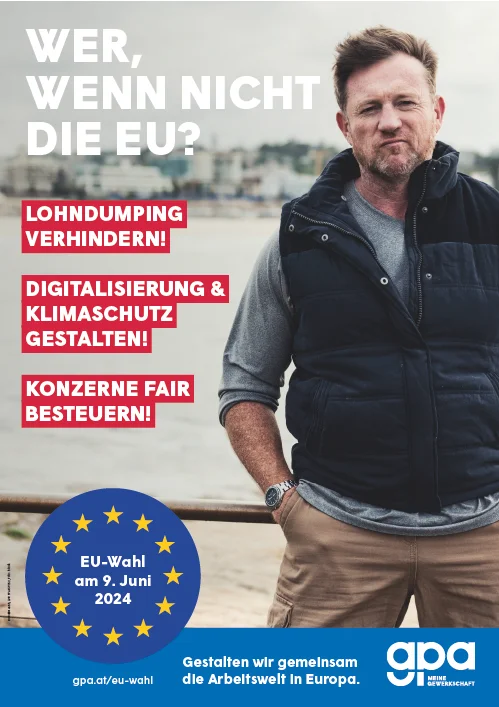 Plakat - Wer, wenn nicht die EU?