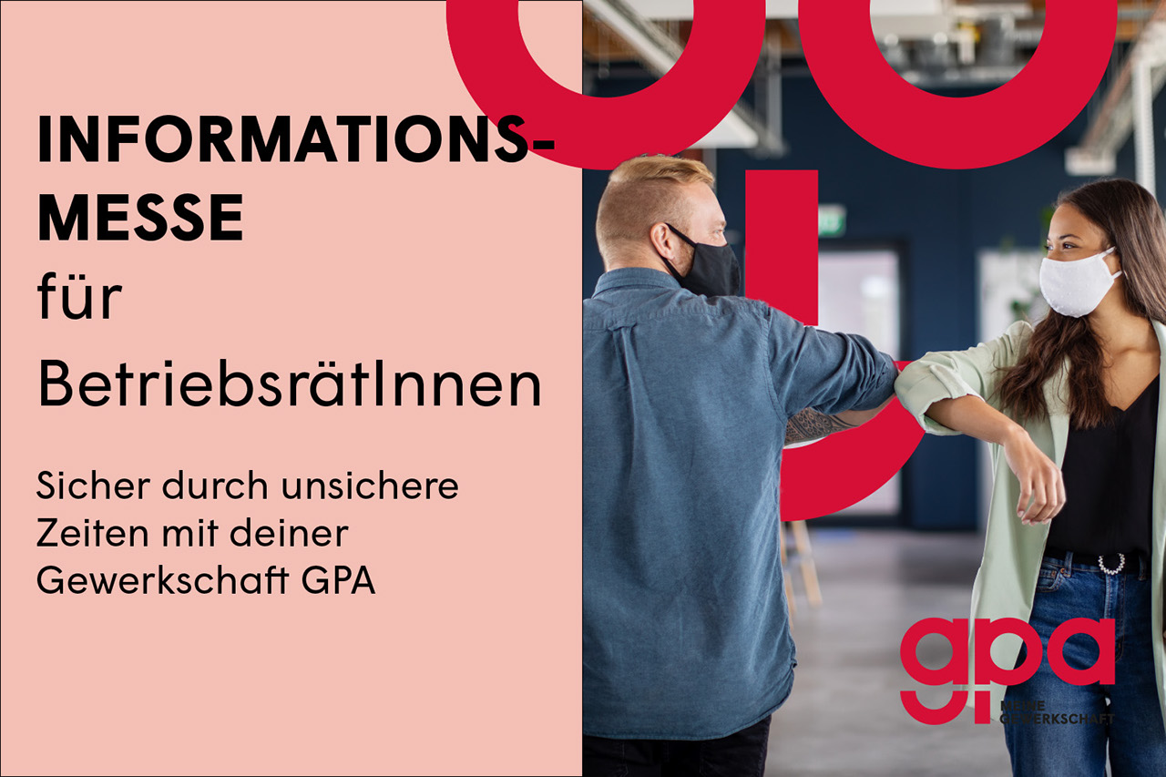 Einladung zur Informationsmesse für BetriebsrätInnen 2021