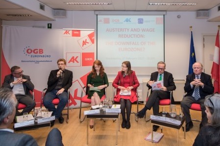 Diskussion zur Studie über Auswirkungen fiskalischer Austeritätspolitik und Lohnsenkungen