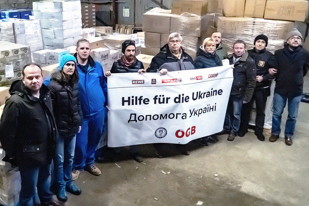 Gewerkschaften in der Ukraine: „Wir brauchen mit jedem Tag mehr Unterstützung“