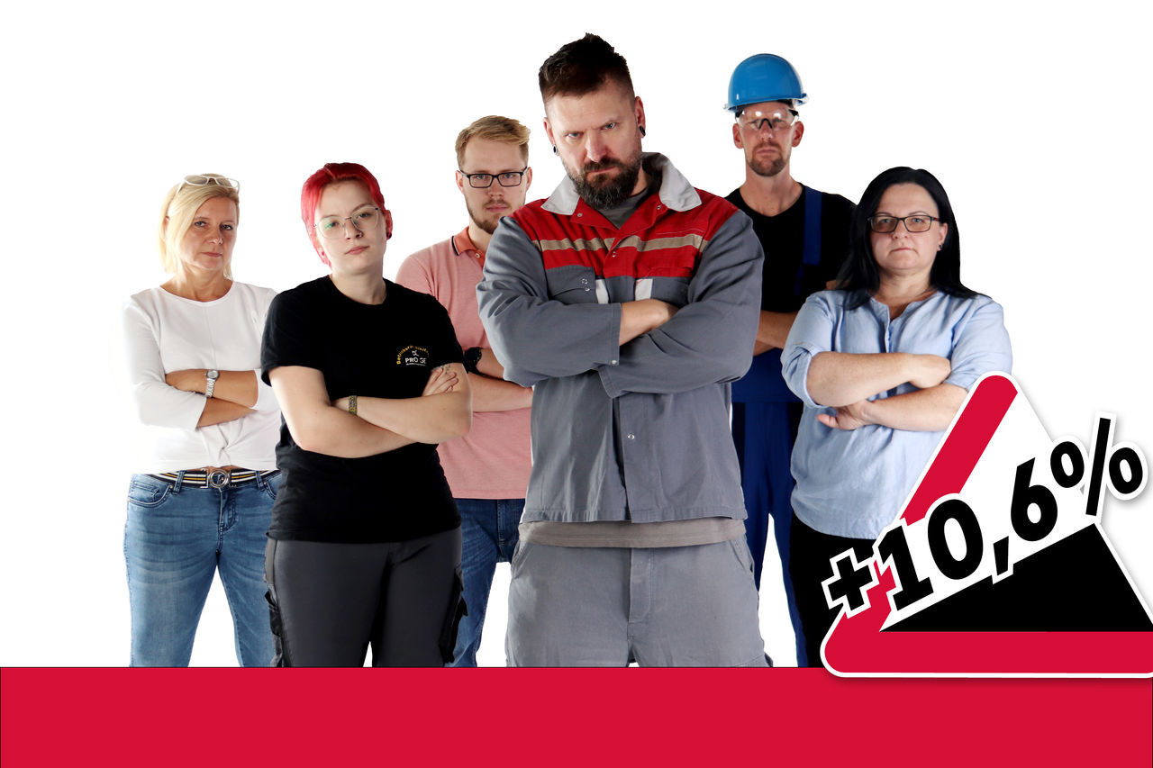 KV-Verhandlungen Metall 2022 Wir fordern 10,6 Prozent!
