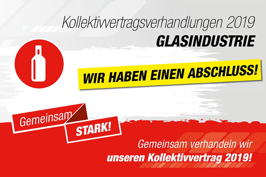 Glasindustrie Abschluss 2019