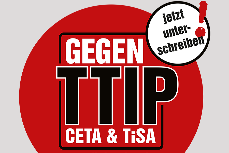 Volksbegehren gegen TTIP, CETA und TiSA